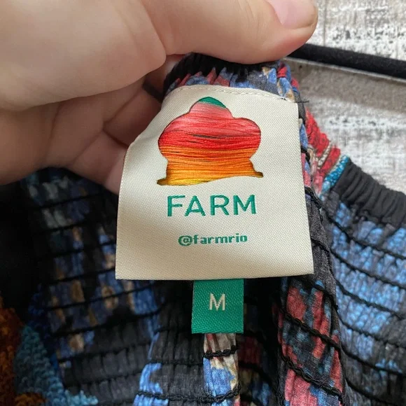 Farm Rio Sunset Tapestry Dress - Picture 9 of 13